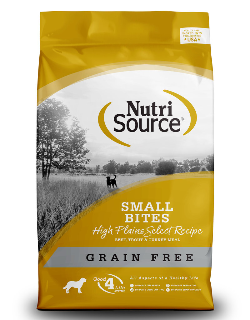 NutriSource NutriSource Grain Free High Plains Small Bites