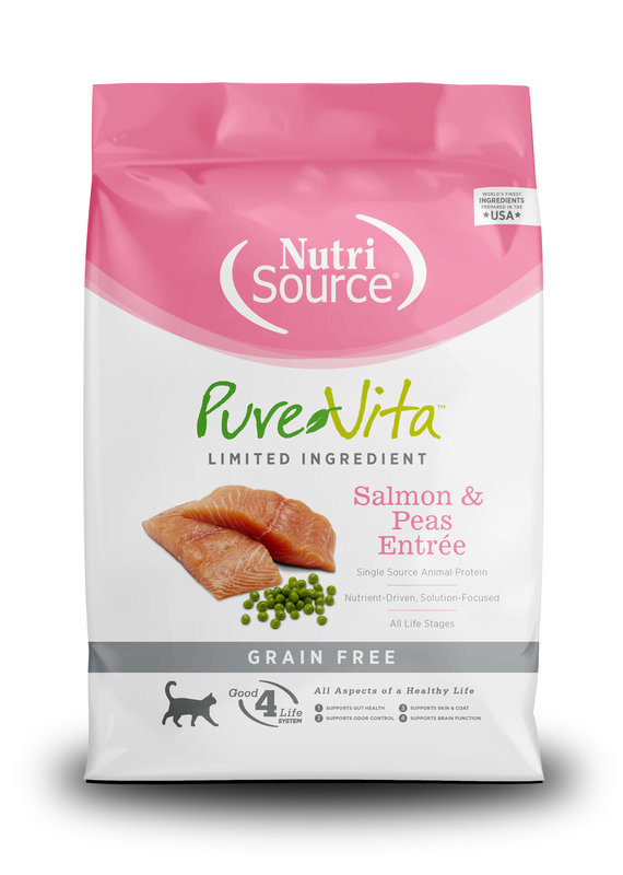 NutriSource NutriSource PureVita Grain Free Salmon Cat