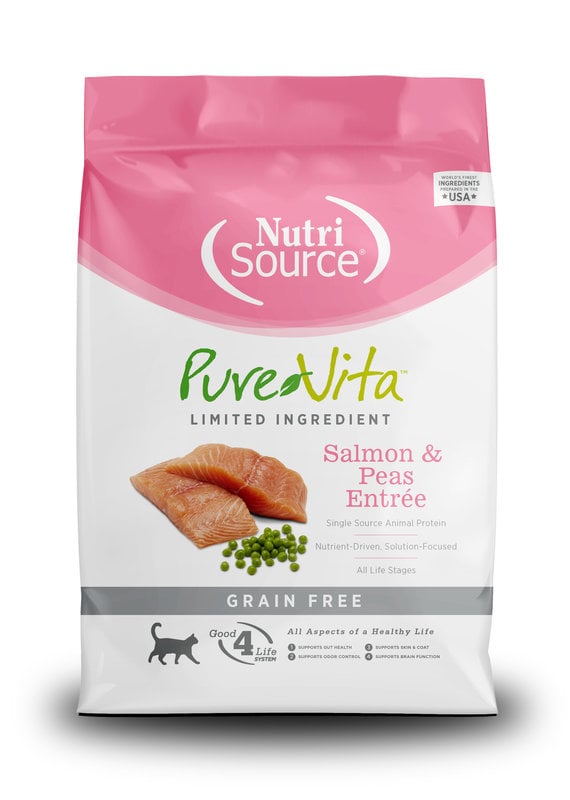 NutriSource Pure Vita Grain Free Salmon Cat