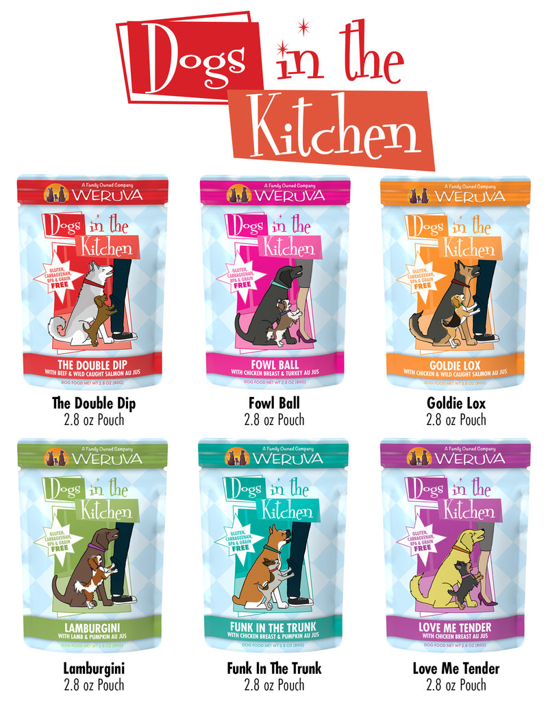 Weruva Weruva Dog In The Kitchen Doggie Variety Pouches 2.8oz