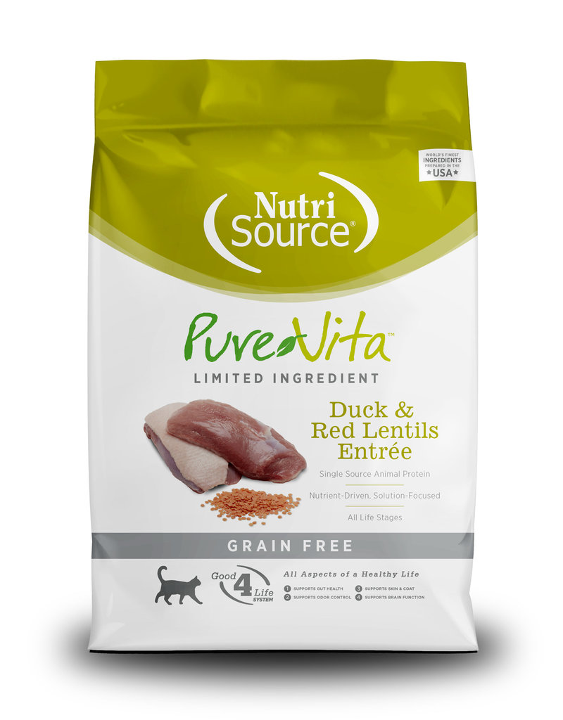 NutriSource NutriSource PureVita GF Duck Cat