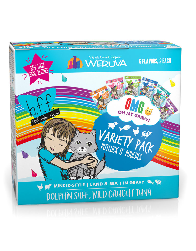 Weruva Weruva B.F.F. OMG Pot Luck O' Pouches Variety Pack