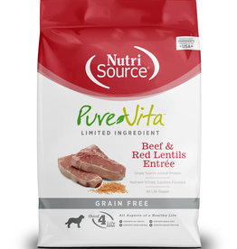 NutriSource NutriSource Pure Vita Beef and Red Lentils