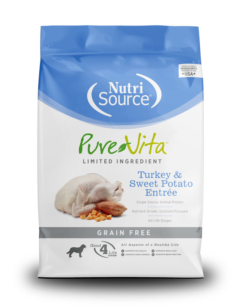 NutriSource NutriSource Pure Vita Turkey and Sweet Potato