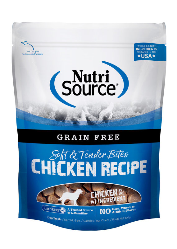 NutriSource NutriSource Grain Free Soft & Tender Bites 6oz