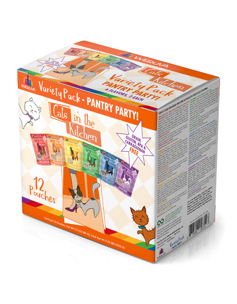 Weruva Weruva Cats in the Kitchen Pantry Party Variety Pack Pouches 3oz