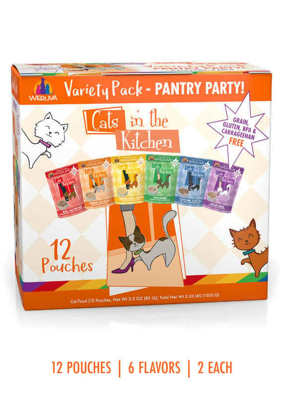 Weruva Weruva Cats in the Kitchen Pantry Party Variety Pack Pouches 3oz