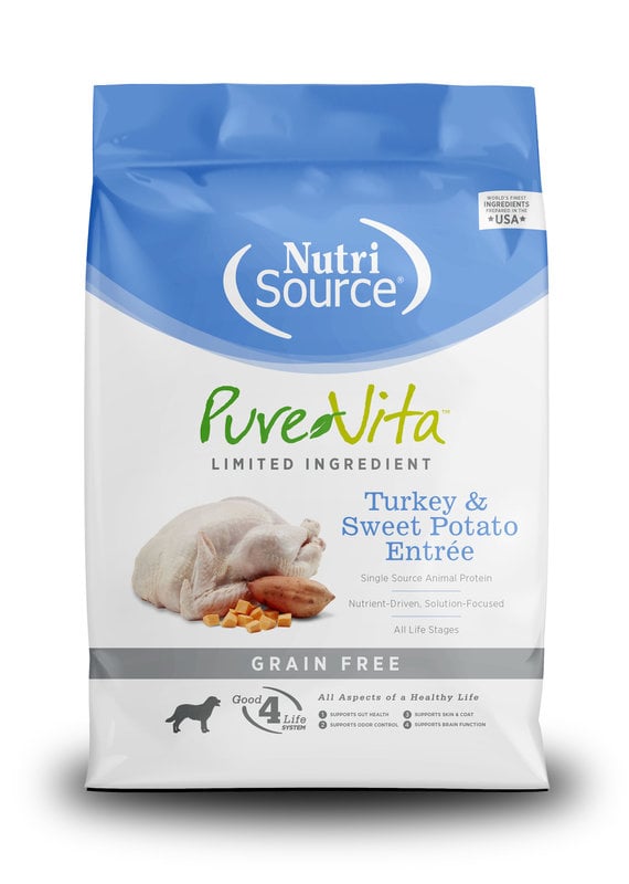 NutriSource NutriSource PureVita Grain Free Turkey 25lb