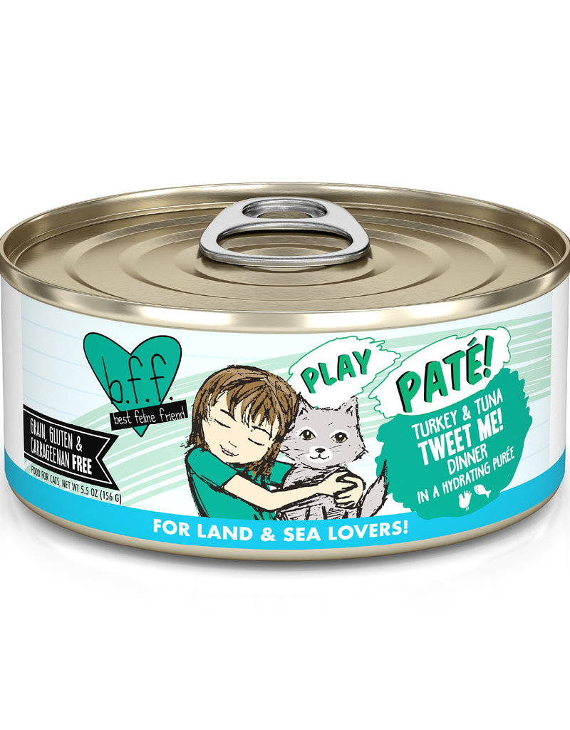 Weruva Weruva Cat B.F.F. Play Cans Tuna & Turkey 5.5oz