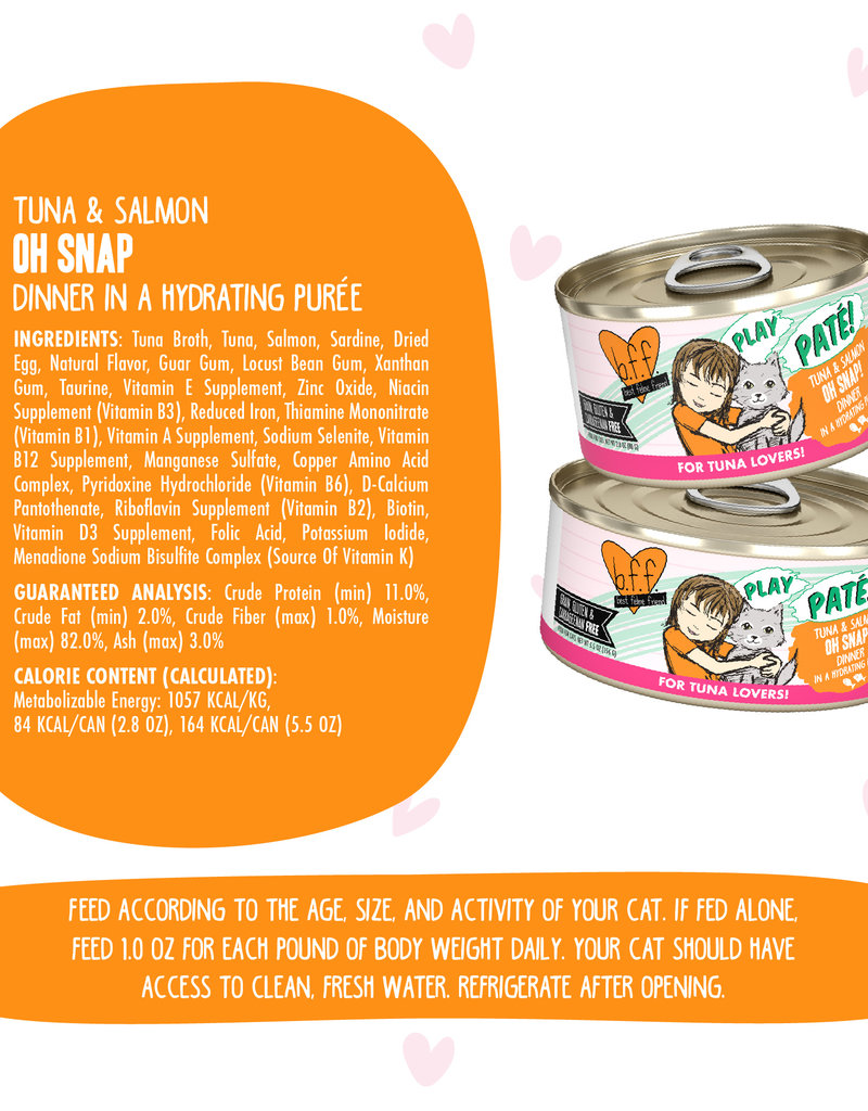 Weruva Weruva Cat B.F.F. Play Cans Tuna & Salmon 5.5oz