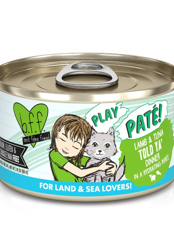 Weruva Weruva Cat B.F.F. Play 2.8oz Tuna & Lamb