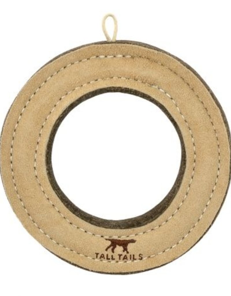 Tall Tails Tall Tails Natural Leather  Ring 7"