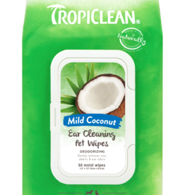 Tropiclean TropiClean Ear Cleaning Wipes 50ct