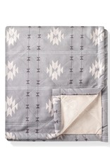 Fringe Studio Fringe Textile Lines Canvas/Fleece Blanket