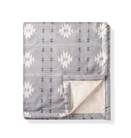 Fringe Studio Fringe Textile Lines Canvas/Fleece Blanket