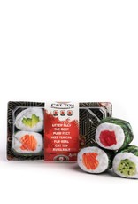 FabDog Fab Cat Sushi Tray with 5 Sushi