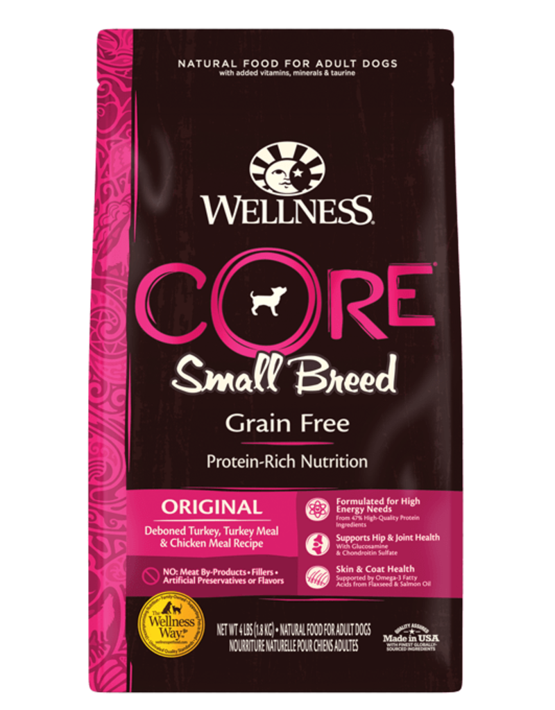 Wellness Wellness Core Small Breed Dog 4#