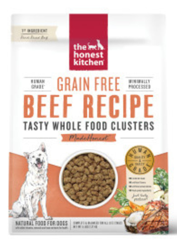 Honest Kitchen Honest Kitchen Clusters Grain Free Beef 5 lb