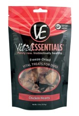 Vital Essentials Vital Essentials Freeze Dried Chicken Hearts 1.9oz