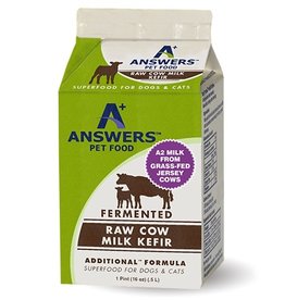 Answers Pet Food Answers Raw Cow Milk Kefir 1 Pint