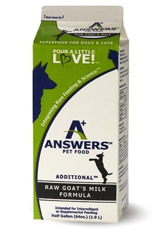 Answers Pet Food Answer's Raw Goat Milk