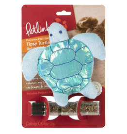 Pet Link Pet Link Tipsy Turtle Refillable Catnip Toy