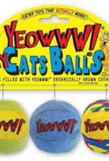 Yeoww Ducky world Catnip My Cats Balls 3pk