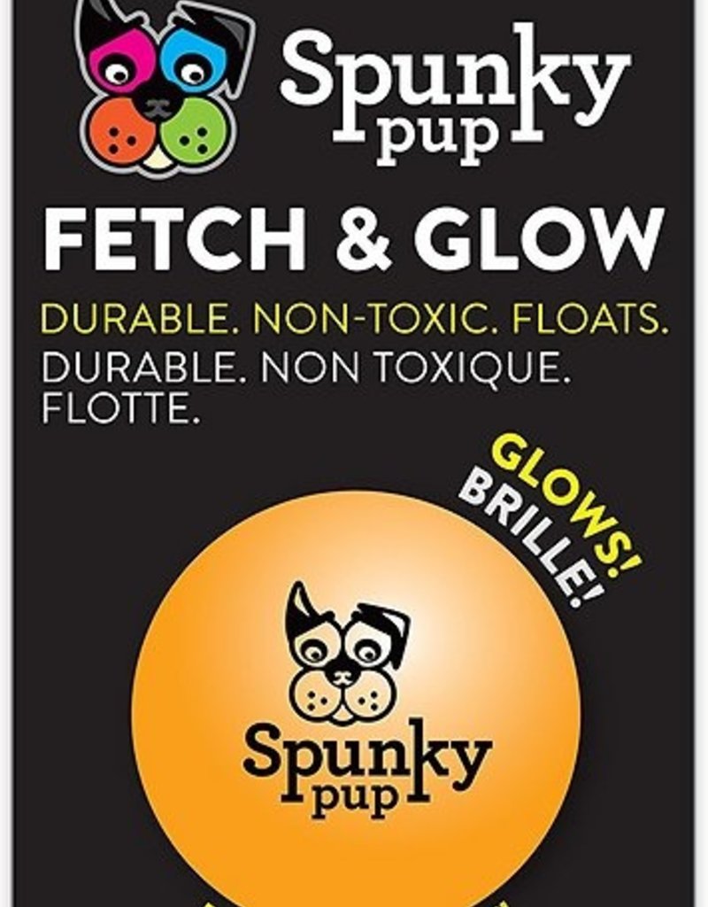 Spunky Pup Spunky Pup Fetch & Glow Medium Ball?