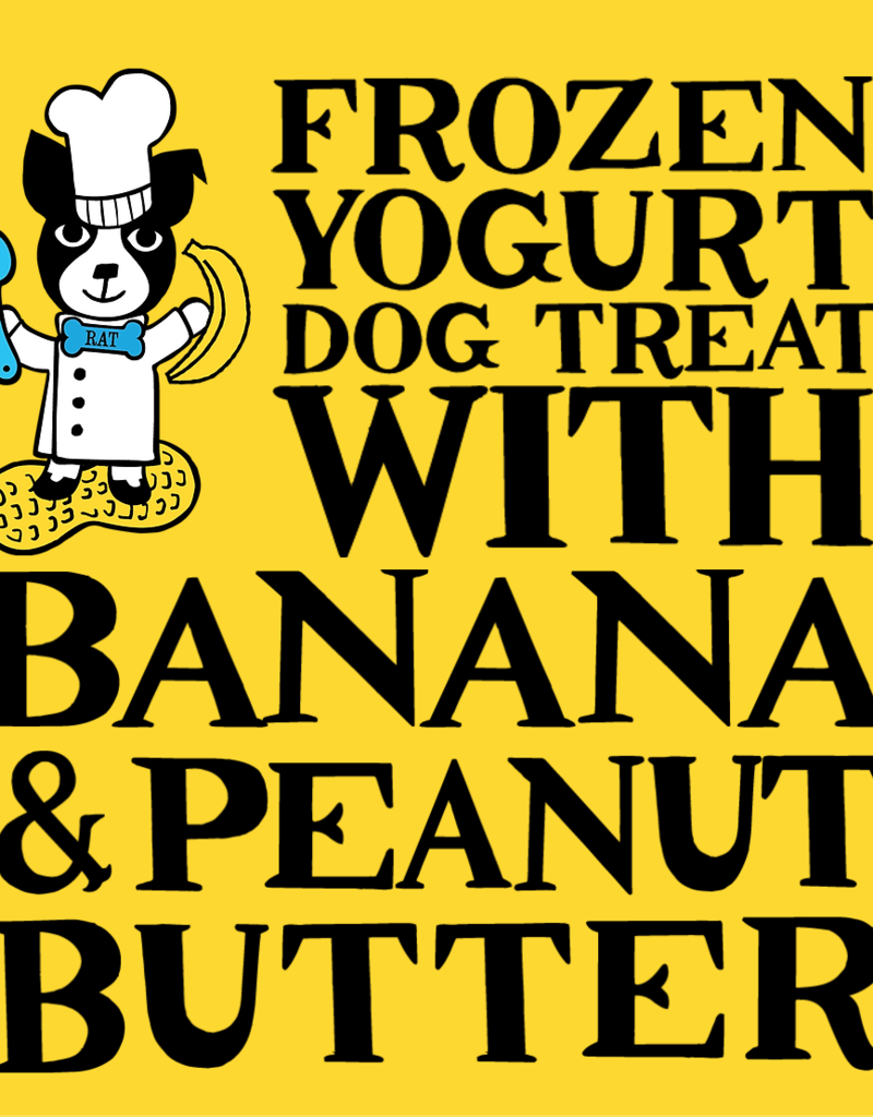 The Bear & The Rat The Bear & The Rat Peanut Butter & Banana  Frozen Yogurt