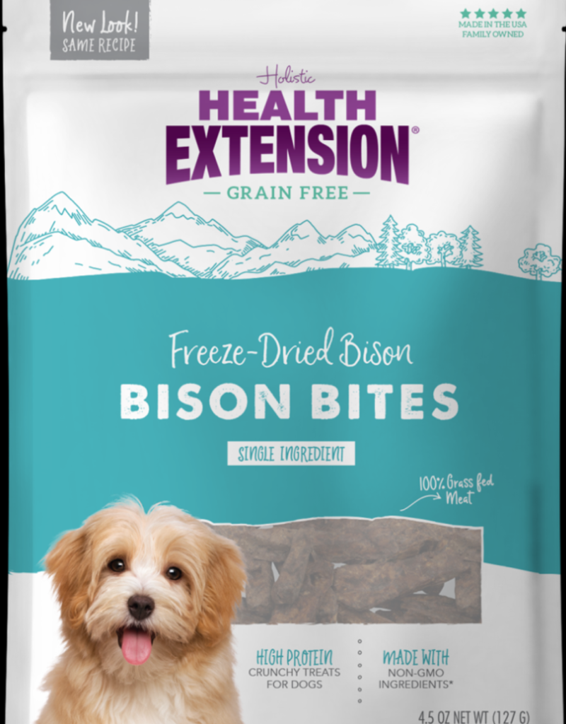 The Health Extension The Health Extension Grain Free Bison Bites 4.5oz