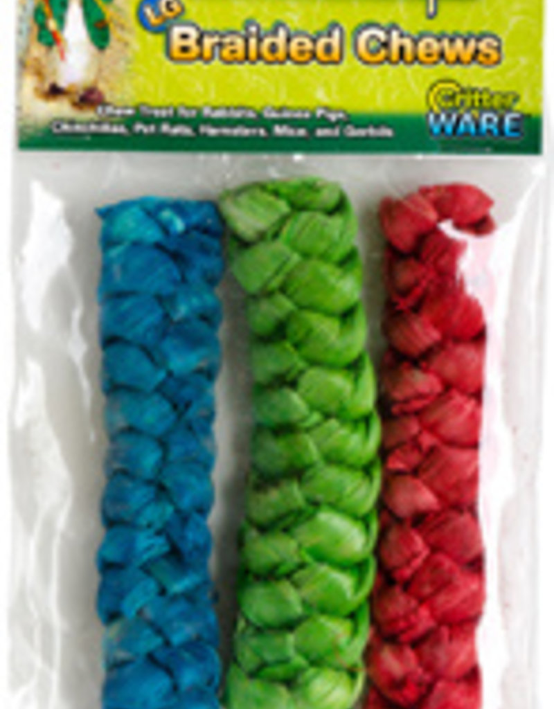 Ware Ware 3-Piece Braided Chews Large