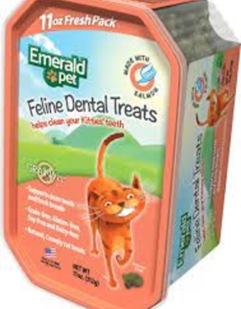 Emerald Pet Emerald Pet Cat Dental Treat Tub 11oz