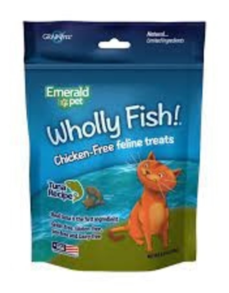 Emerald Pet Emerald Pet Wholly Fish Feline 3oz