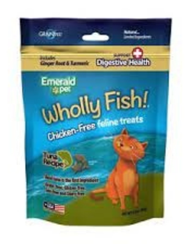 Emerald Pet Emerald Pet Wholly Fish Feline 3oz