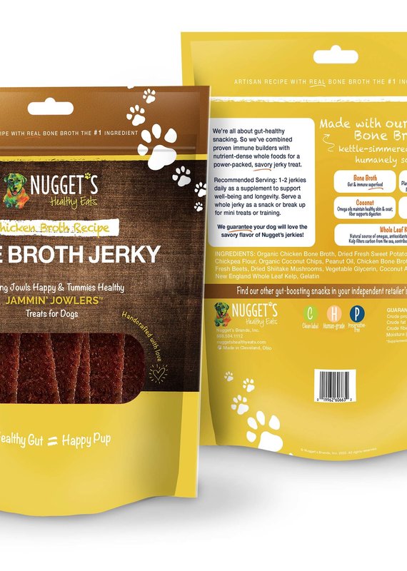 Nugget's Bone Broth Jammin Jerky