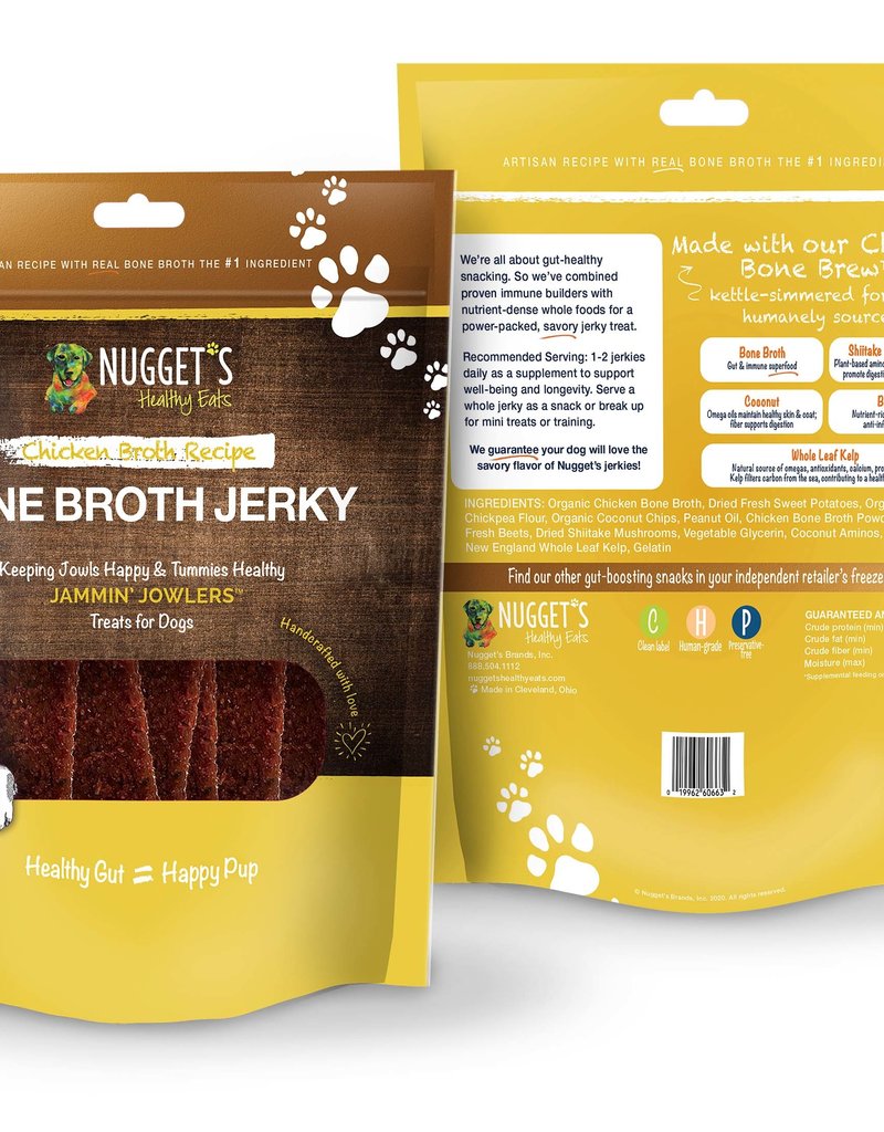 Nugget's Bone Broth Jammin Jerky