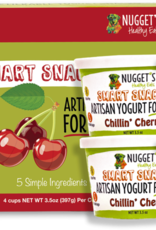 Nugget's Yogurt Cherry 3.5oz 4 Pack