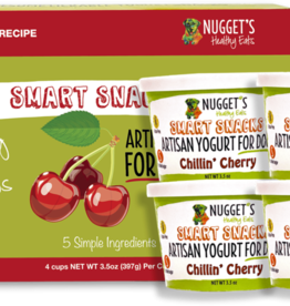 Nugget's Yogurt Cherry 3.5oz 4 Pack