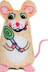 FUZZU Fuzzu Sweet Baby Mouse Cat Toy