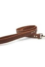 Omni Pet Leather Bro's Crocodile Lead 4'