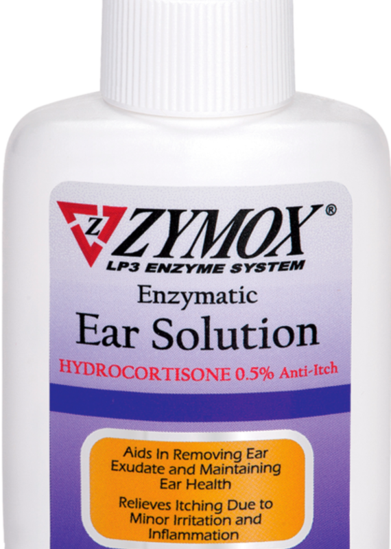 Zymox Zymox Ear Solution 1.25oz w/ .5% Hydrocortisone