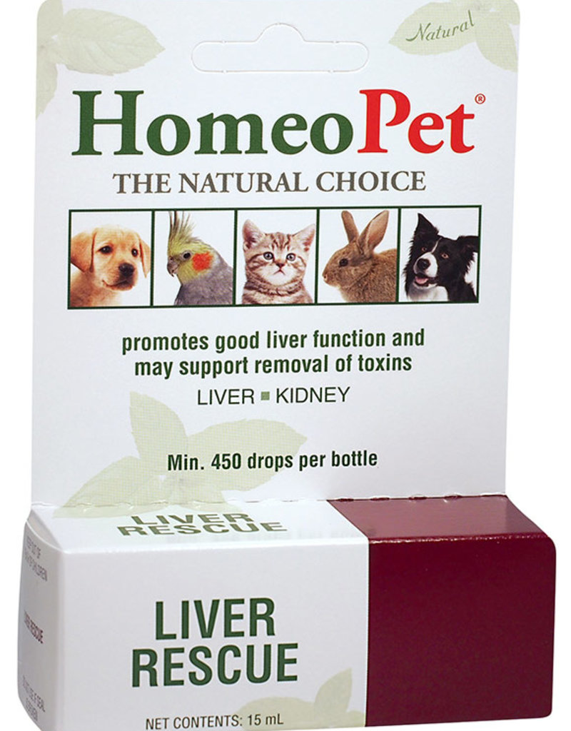 Homeopet HomeoPet Liver Rescue 15ml
