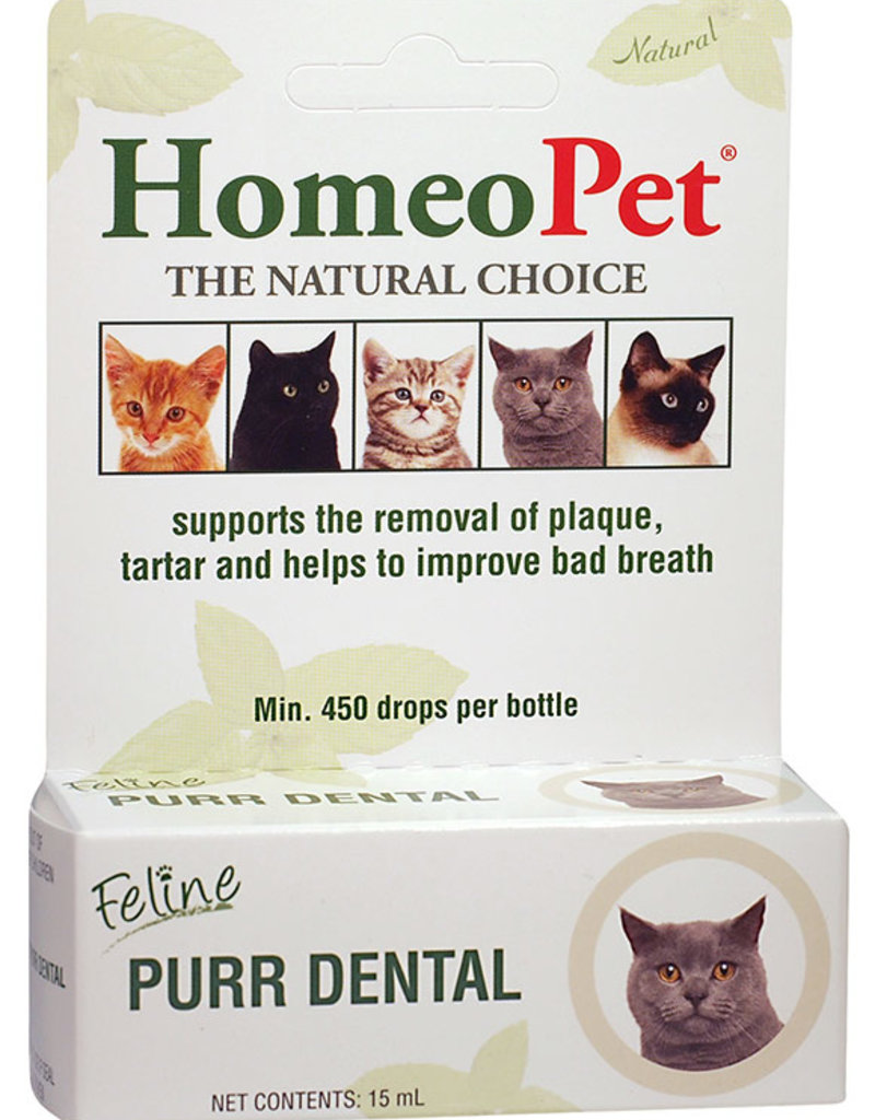 Homeopet HomeoPet Feline Purr Dental 15ml