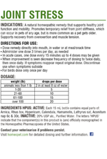 Homeopet HomeoPet Joint Stress 15ml