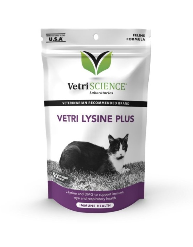 VetriScience VetriScience 90 Tab L-Lysine Chews Cat