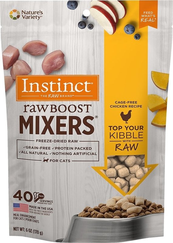 Nature's Variety Instinct Cat Rawboost Mixer 6oz