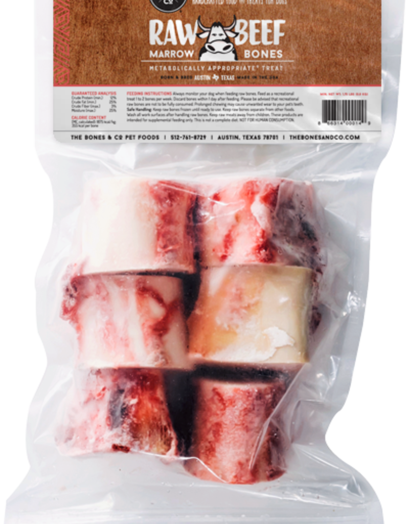 Bones & Co. Bones & Co 2" 6pk Beef Bones