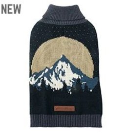 Petrageous Designs Eddie Bauer Mountain View Sweater, Blue LARGE