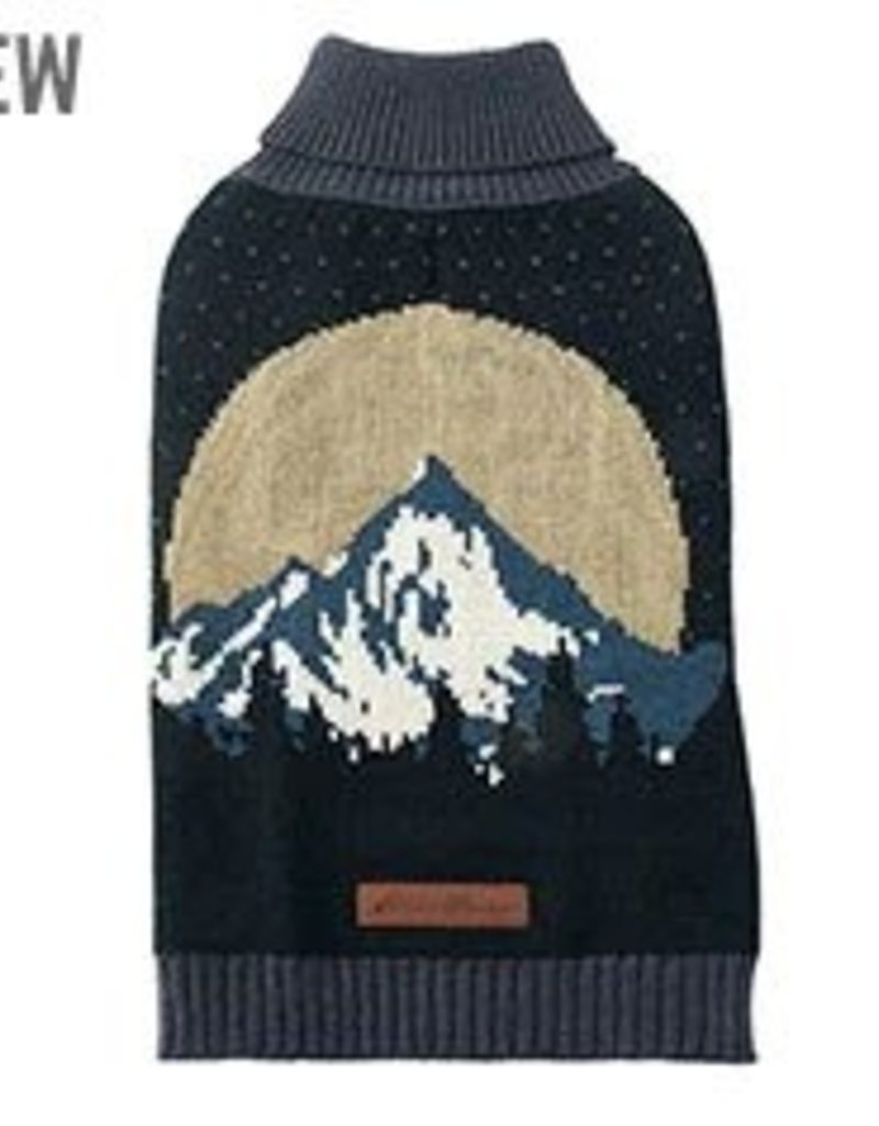 Petrageous Designs Eddie Bauer Mountain View Sweater, Blue XSMALL