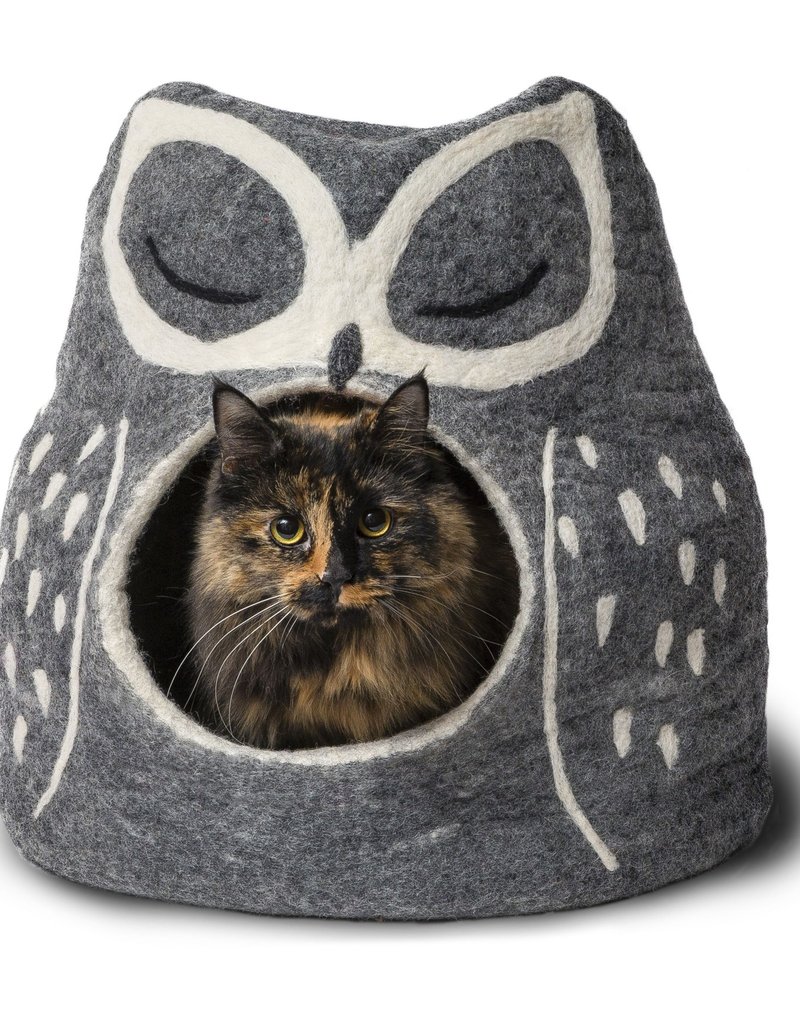 Karma Cat Distinctly Himalayan Karma Cat Felted Cat Cave
